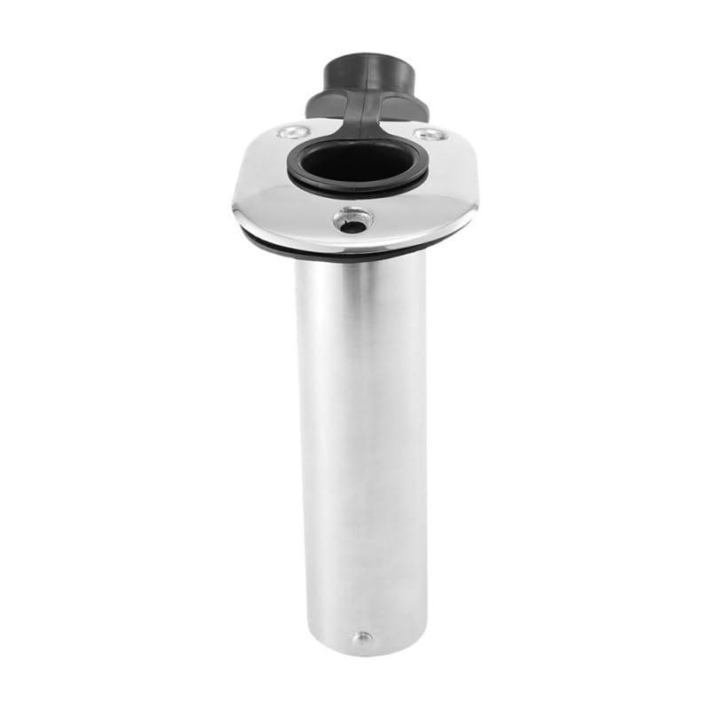 Edelstahl Bootsrutenhalter 90° Einbau Angelrutenhalter für Boot und Yacht,