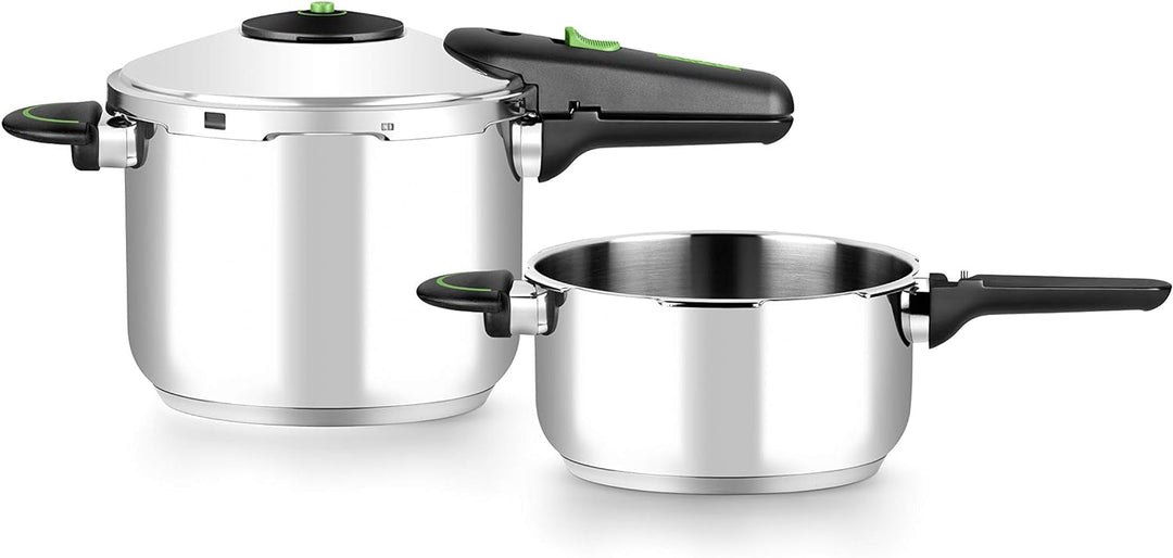 Monix M911005 Presto Druckkochtopf 6 L Silber, 6 L Silber