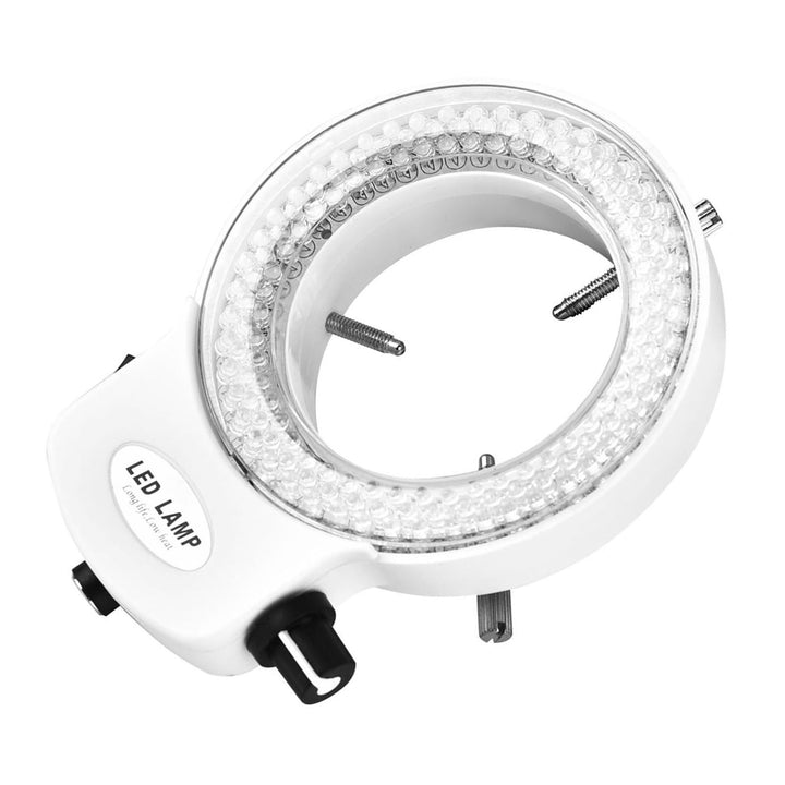 LED-Ringlichtlampe, 144 LED-Perlen, Beleuchtung, Einstellbare Helligkeit, Mikroskop-Lichtquellen, Ri
