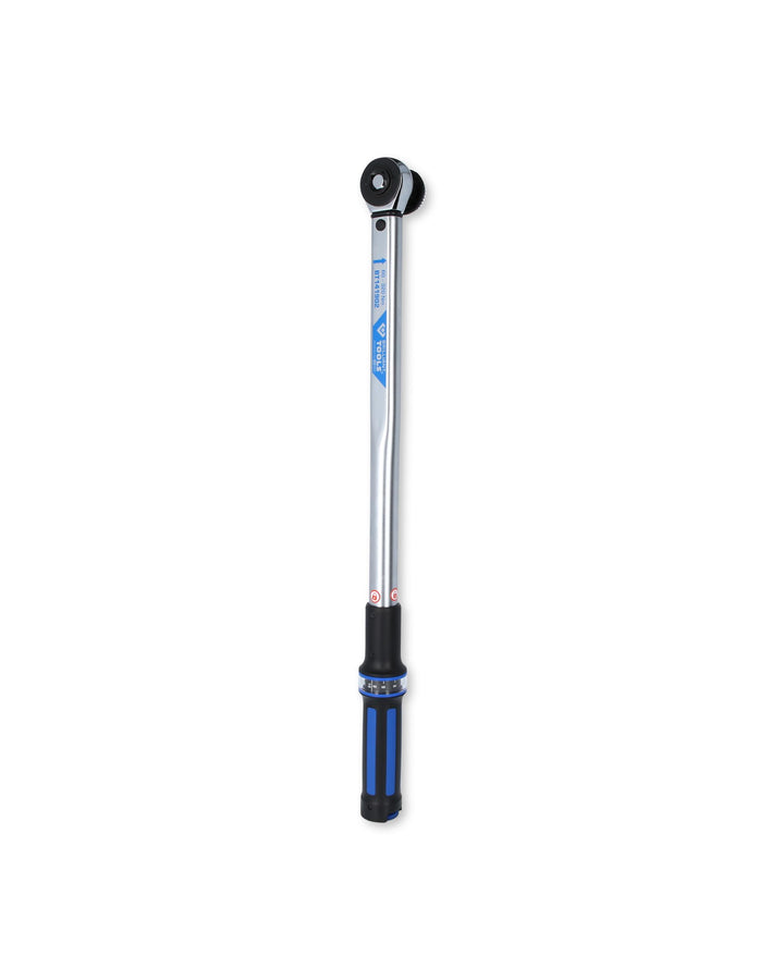BRILLIANT TOOLS BT141902 1/2" Drehmomentschlüssel mit Drehknopf-Umsteck-Ratschenkopf, 60 - 320 Nm [P