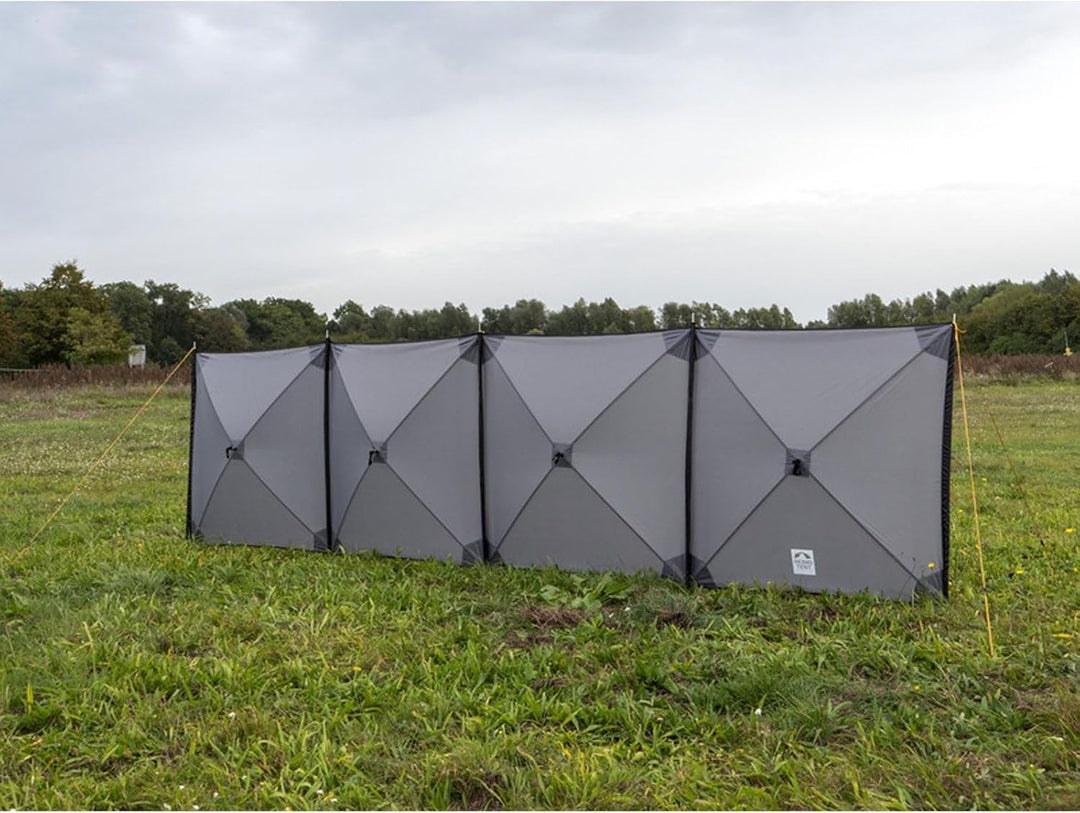 Reimo Camping Windschutz Sichtschutz Smögen 500x125cm Blickschutz für Strand, Garten