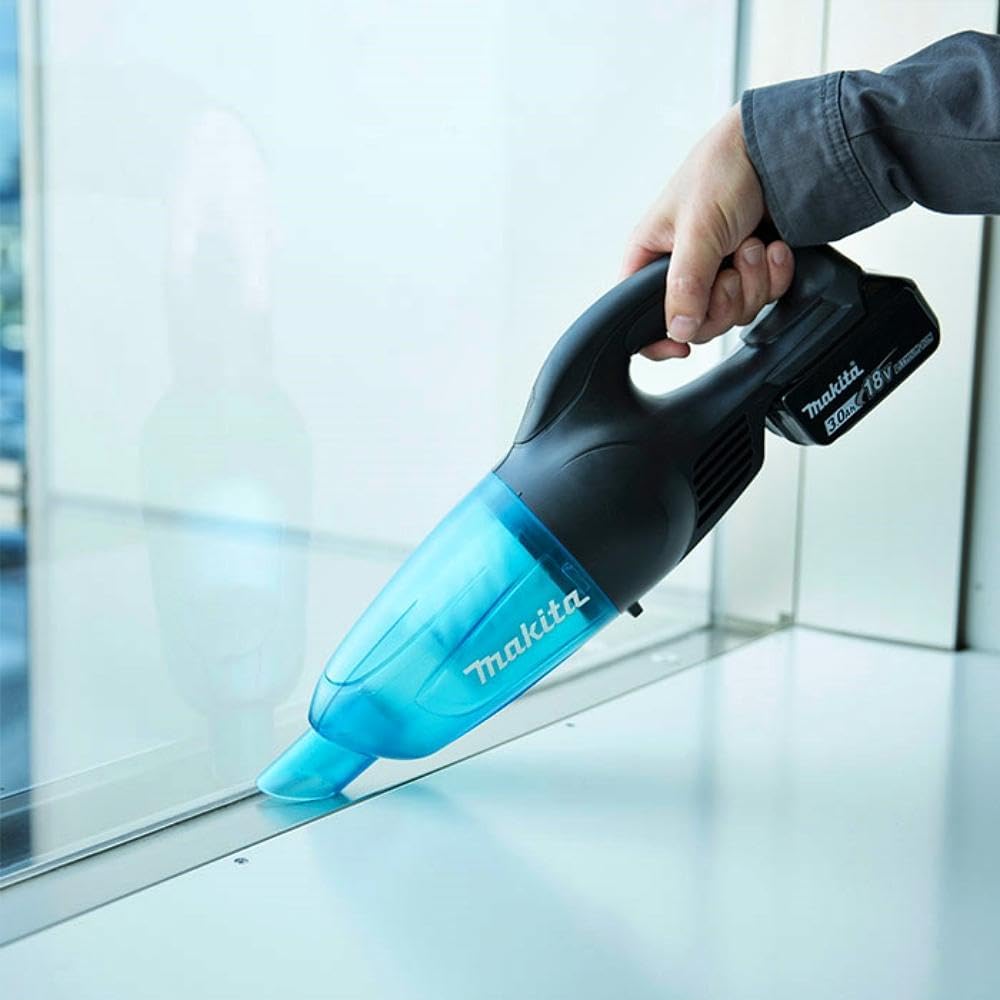 Makita DCL180ZB Vacuum Cleaner Blue 476/999 x 114 x 152 mm, Schwarz