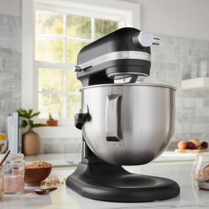 KitchenAid Artisan Küchenmaschine 6,6L Matt Schwarz 5KSM70SHXEBM