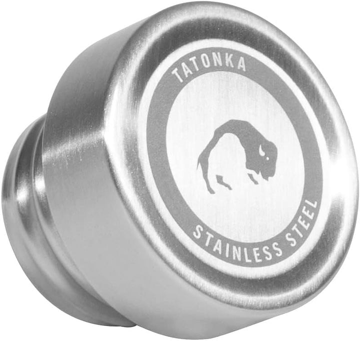 Tatonka Edelstahl Trinkflasche Steel Bottle Premium (500ml / 750ml / 1000ml) - Bruchsichere Wasserfl