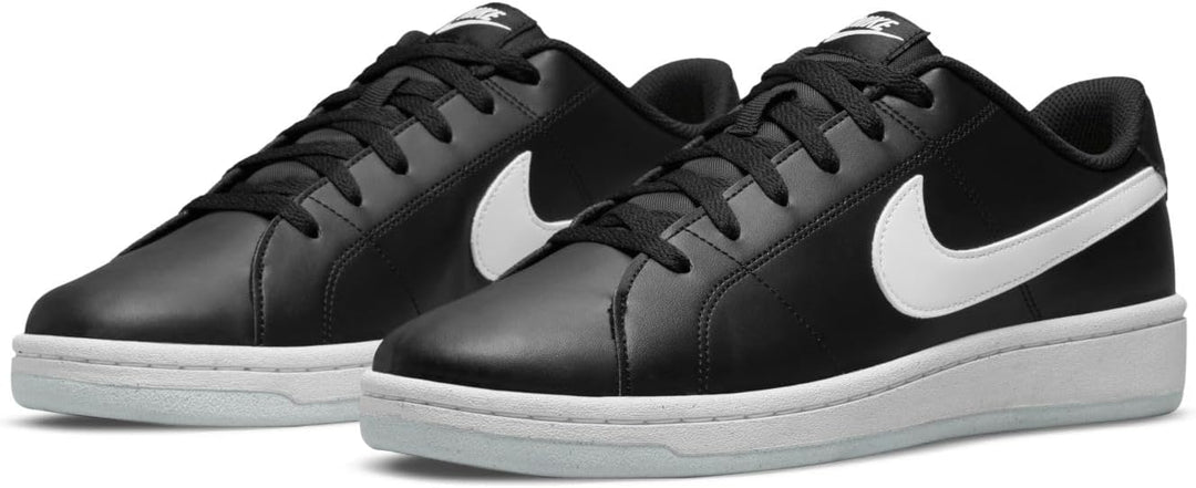Nike Herren Court Royale Sneakers 44.5 EU Schwarz Black White 010, 44.5 EU Schwarz Black White 010