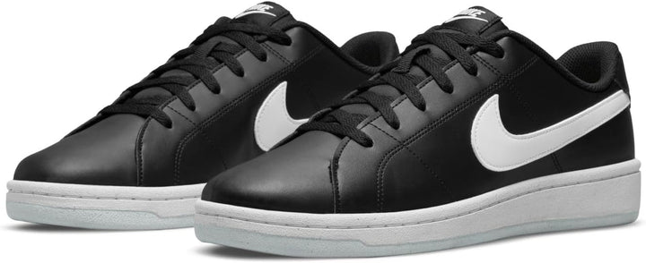 Nike Herren Court Royale Sneakers 44.5 EU Schwarz Black White 010, 44.5 EU Schwarz Black White 010