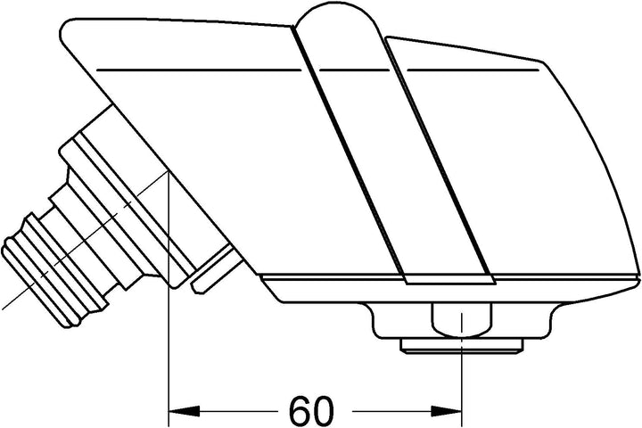 GROHE Auslaufbrause, chrom, 46108000