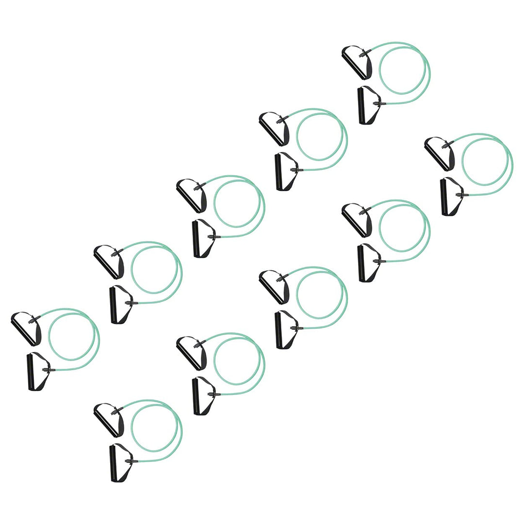 Sport-Tec Fitness Tube, 10er Set mittel - grün, mittel - grün