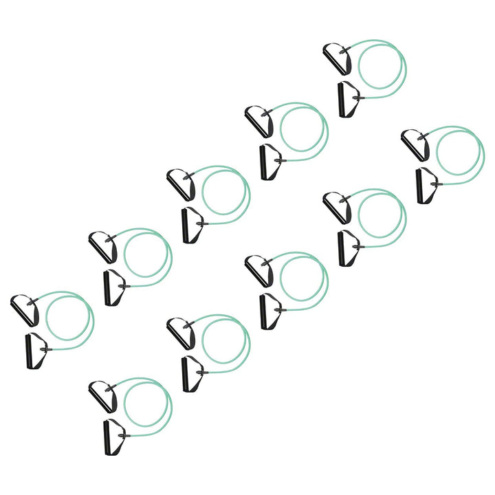 Sport-Tec Fitness Tube, 10er Set mittel - grün, mittel - grün