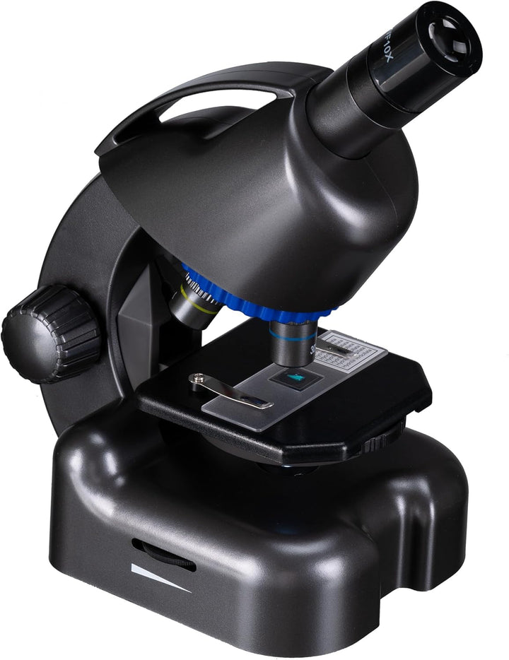 Bresser Junior Mikroskop CM-04 100x-900x, Kinder-Mikroskop ab 6 Jahren, LED-Beleuchtung, Smartphone-