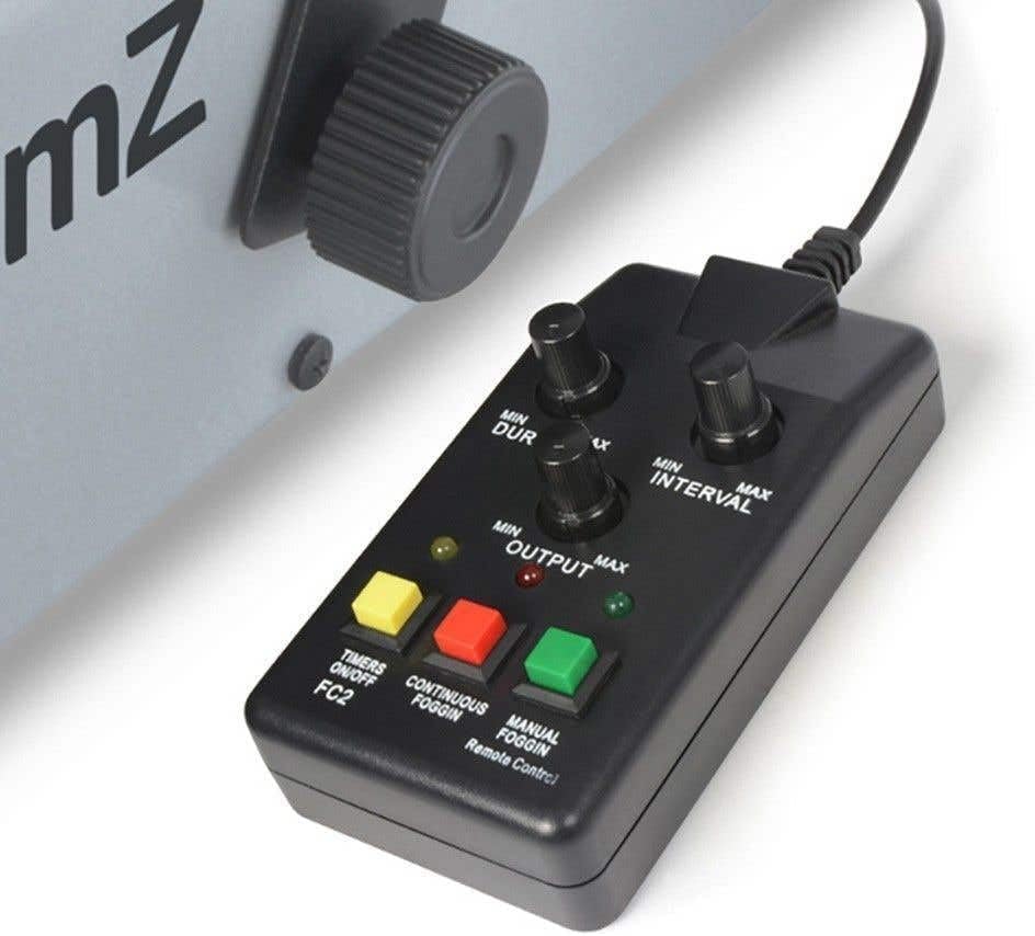 BeamZ S1200 MKII Nebelmaschine 1200 Watt, Fogger, Party Rauchmaschine, Fog Machine mit Intervall, Ti