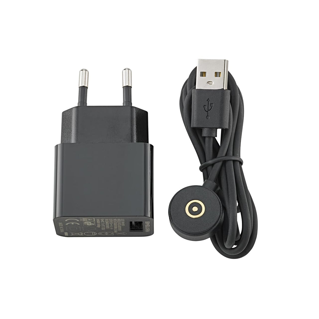 SIGOR easy-connect puk Ladekabel inkl. Netzteil - Magnetisches Ladekabel für alle Akkuleuchten mit e