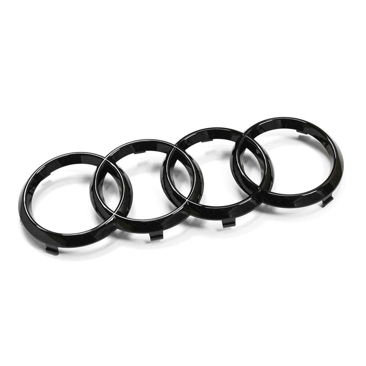 Audi 4H0853605CT94 Zeichen Kühlergrill Black Edition Logo Ringe Blackline schwarz