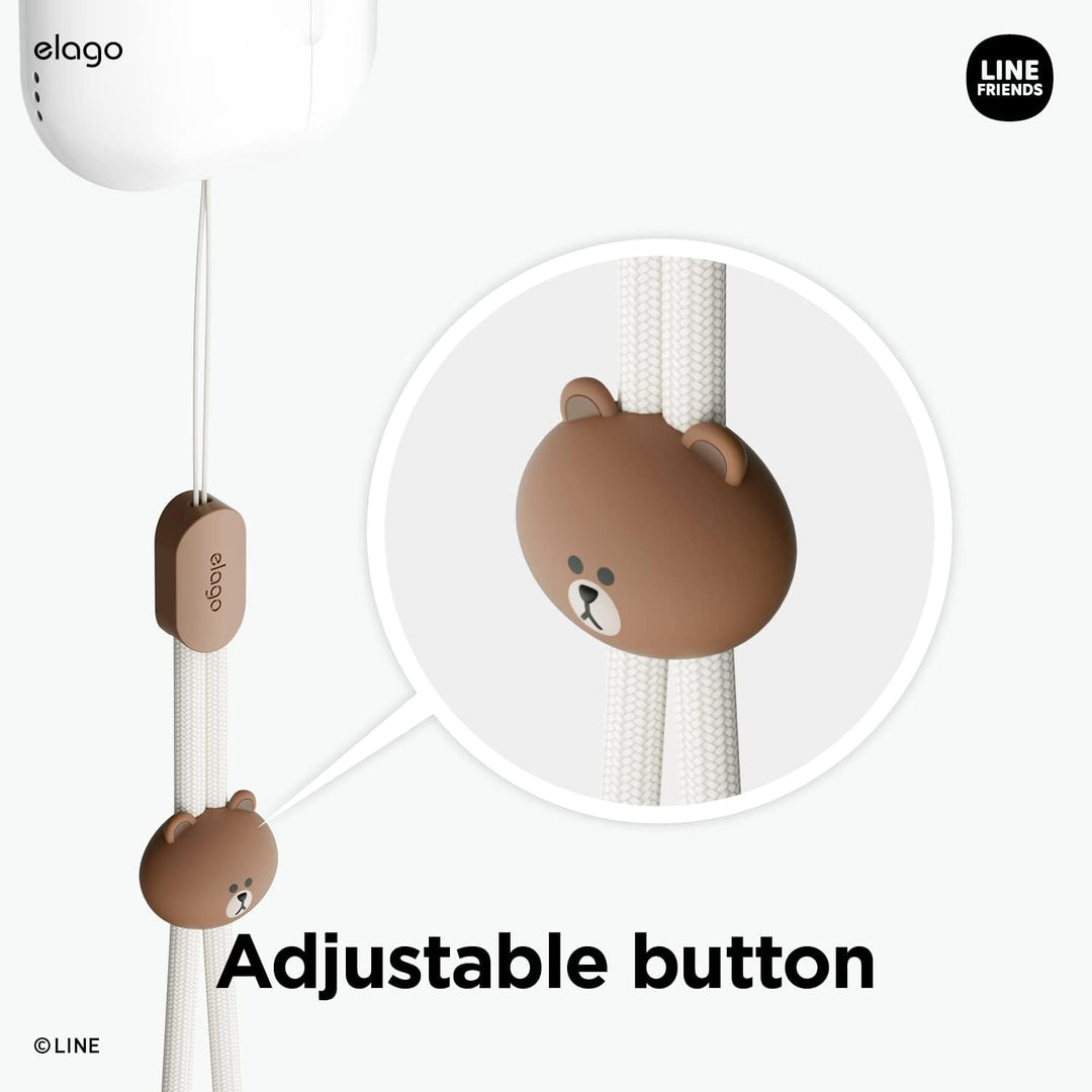 elago Line Friends Schlüsselband, Handschlaufe, Handy-Anhänger, Schlüsselanhänger, Anti-Stropfen, zu