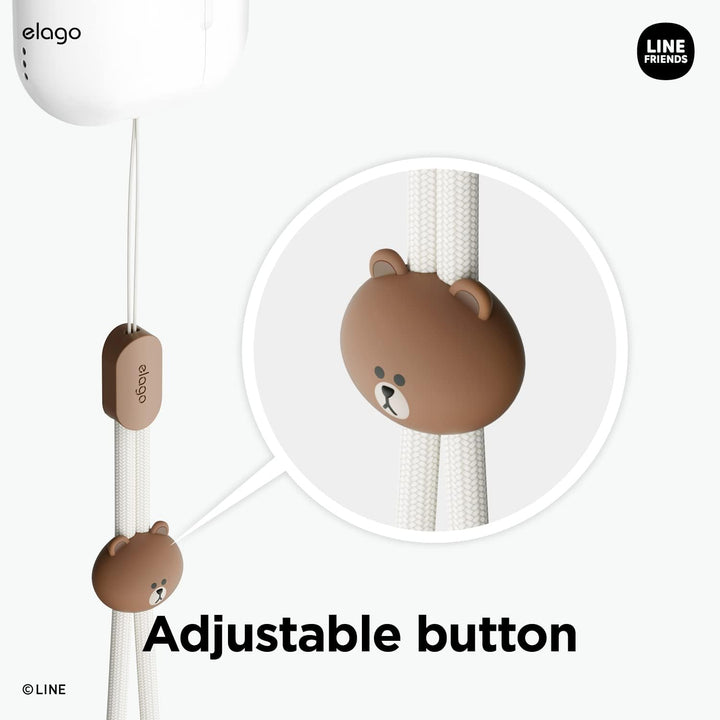 elago Line Friends Schlüsselband, Handschlaufe, Handy-Anhänger, Schlüsselanhänger, Anti-Stropfen, zu