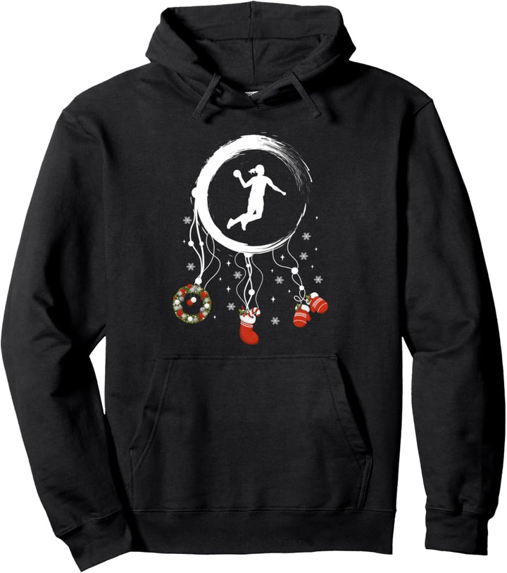 Joy Dreamcatcher Merry Christmas Handball Mädchen Pullover Hoodie