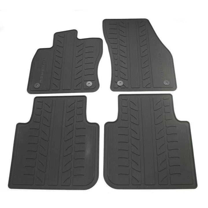 Seat 5FJ061500041 Gummi Fussmatten 4X Gummimatten Allwettermatten V+H Schwarz