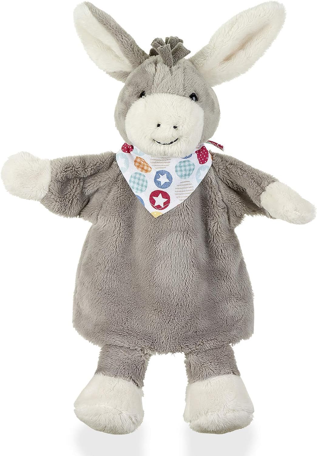 Sterntaler 3602000 Handpuppe Esel Emmi, Ideal für Puppentheater und Rollenspiele, 34 x 25 x 9 cm, Gr