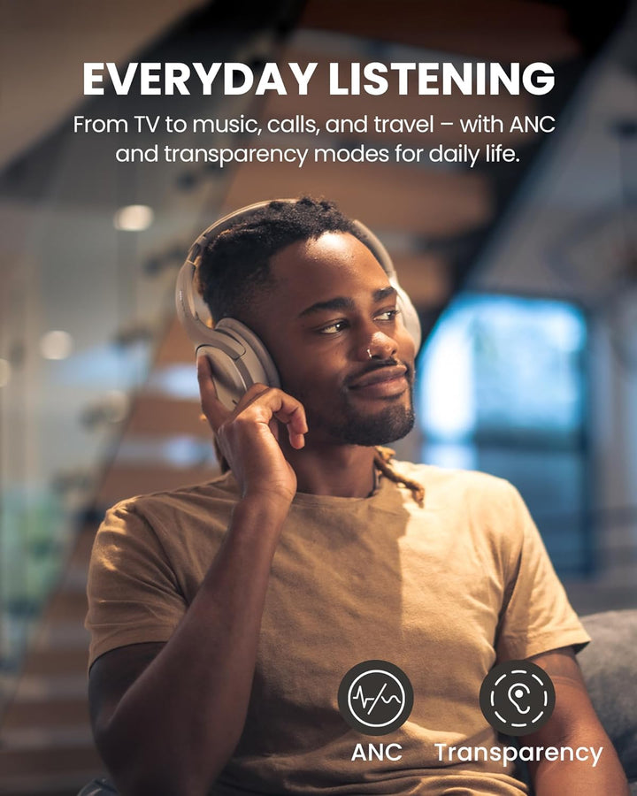 Avantree Eon 3D – 7.1 Surround Sound Bluetooth Kopfhörer mit Cinema Mode, Kabellos Over-Ear, 60 Std.