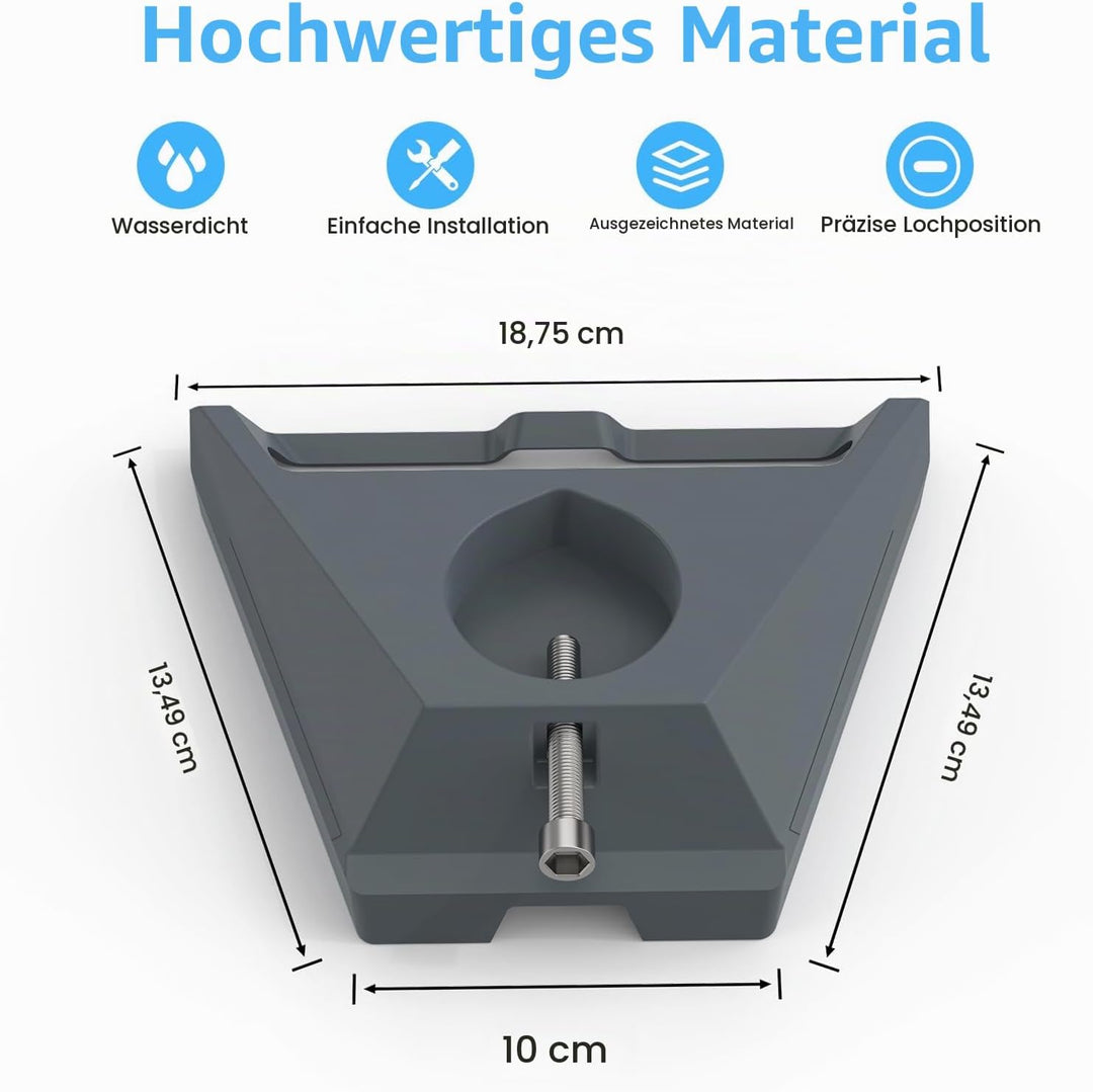 HOLACA Starlink Gen 3 Rohradapter, Dachrohr Halterung Adapter für Variable Mastgrössen (0,83"-2") Ko