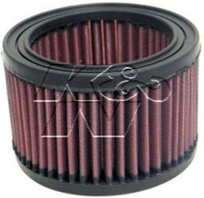 K&N HA-0001 Motorrad Tauschluftfilter, Rot