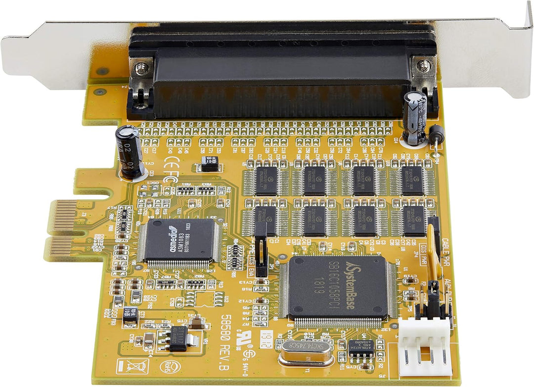 StarTech.com 8 Port PCI Express Karte - PCIe RS232 Erweiterungskarte - 16C1050 UART - Windows & Linu