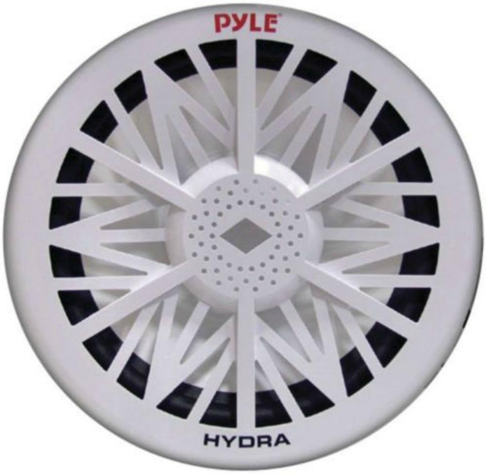 PYLE PLMRW8 Meer SUBWOOFER Wasser RESISTENT 8" 20,00 cm 200 MM Weiss FUR Boot FLOS ODER SWIMMINGPOOL