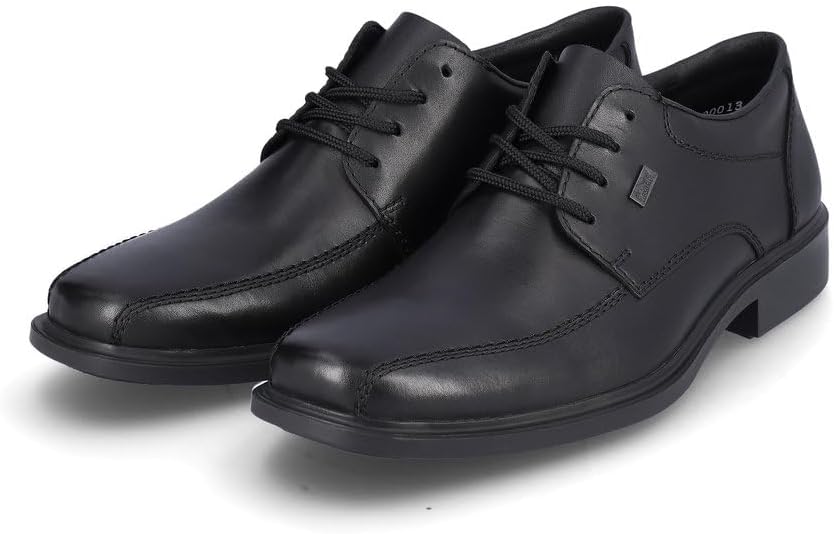 Rieker Herren Businessschuhe B0013, Männer Schnürschuhe, wasserabweisend, riekerTEX 40 EU Weit Schwa
