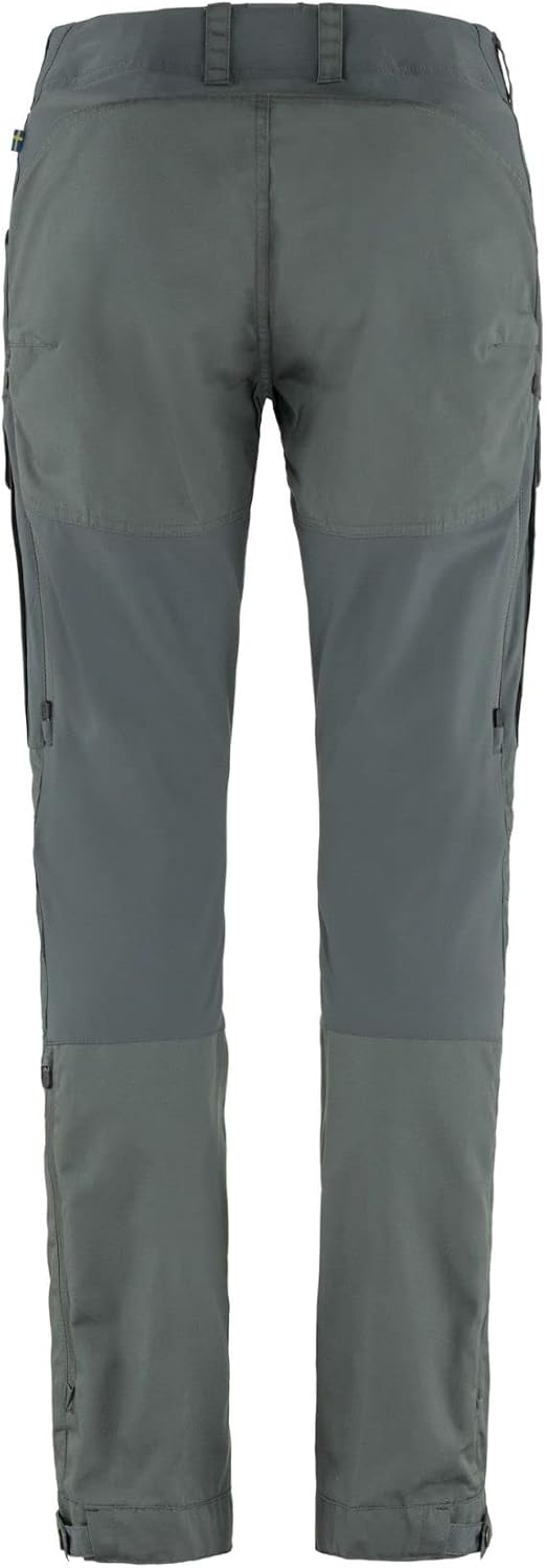 FJÄLLRÄVEN Damen Keb Curved W Reg Hose 32 Basalt, 32 Basalt