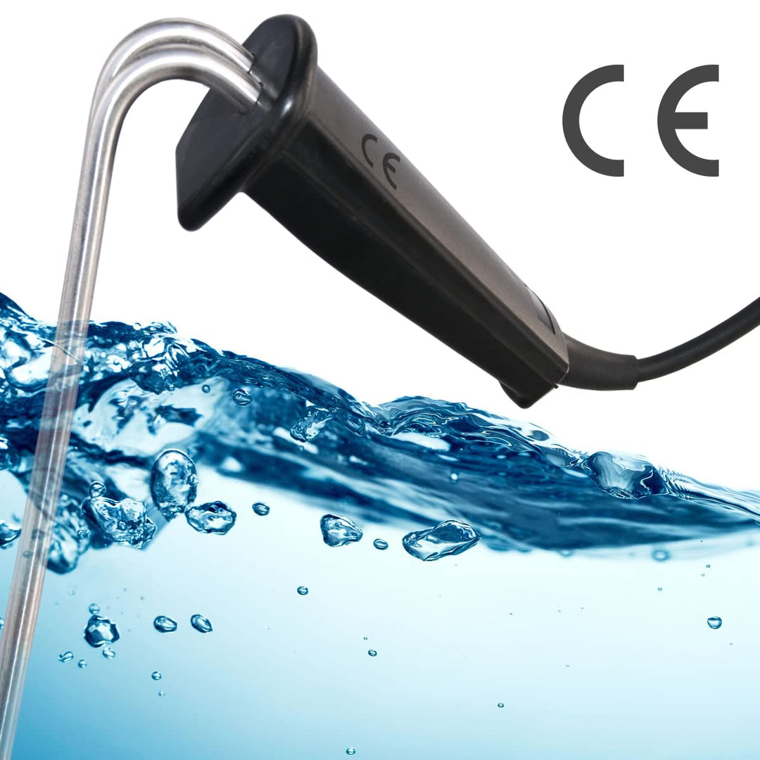 GOLDMAN SERVICE | Grosser Elektrischer Wasserkocher XL Tauchsieder 2000 W, 230 V 2000W, 2000W