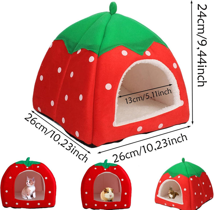 Kuschelsack Meerschweinchen Höhle, Waschbar Kaninchen Kuschelhöhle, Meerschweinchen Haus, Kleines Ti