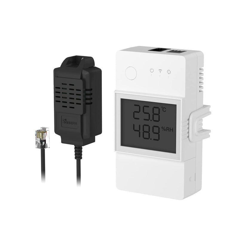 SONOFF THR320D Elite 20A Smart Schalter mit Temperatur und Luftfeuchtigkeit Überwachung mit LCD-Bild
