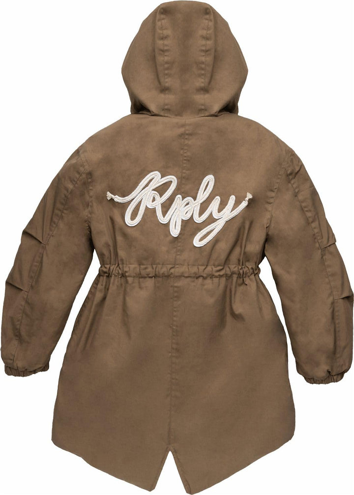 Replay Mädchen Parka 10 Jahre 533 ARMY GREEN, 10 Jahre 533 ARMY GREEN