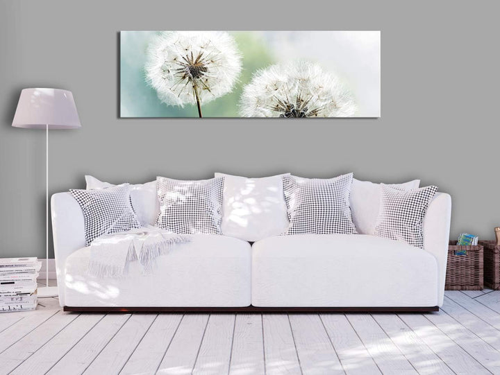 murando - Bilder Pusteblume 150x50 cm Vlies Leinwandbild 1 tlg Kunstdruck modern Wandbilder XXL Wand