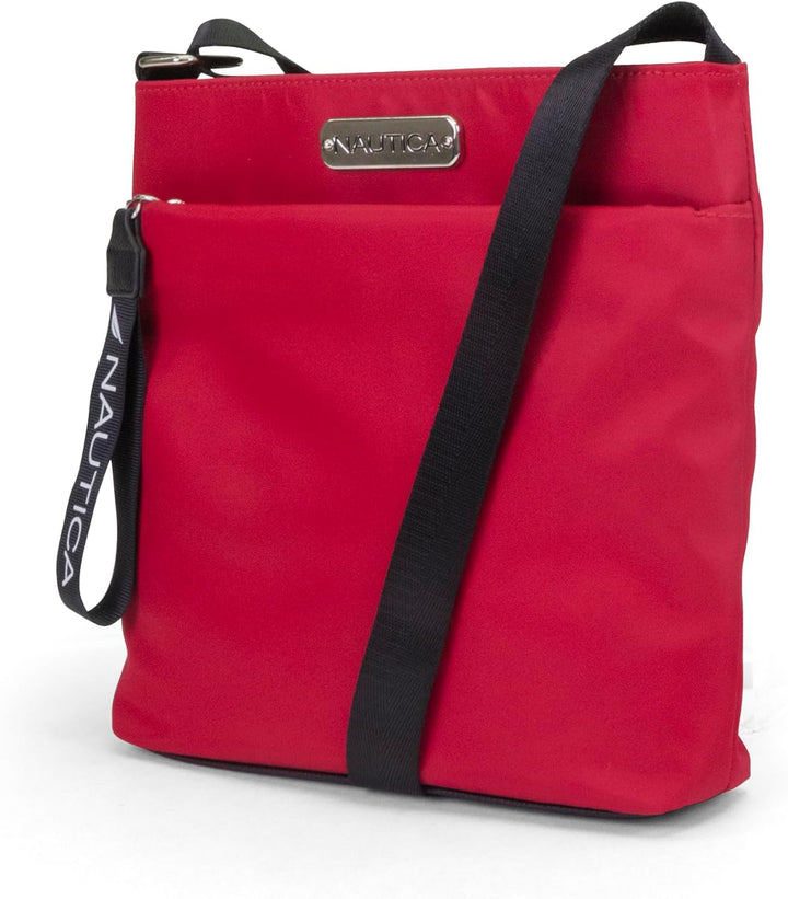 Nautica Damen Diver Nylon Small Womens Crossbody Bag Purse with Adjustable Shoulder Strap Schulterta