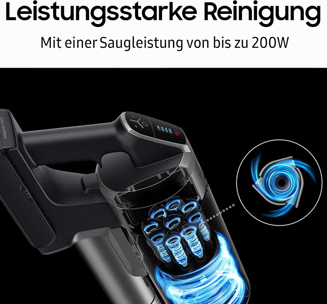 Samsung Jet 75 pet extra VS20T7562R5/EG, Akku-Handstaubsauger inklusive Ersatzakku, kabellos, beutel