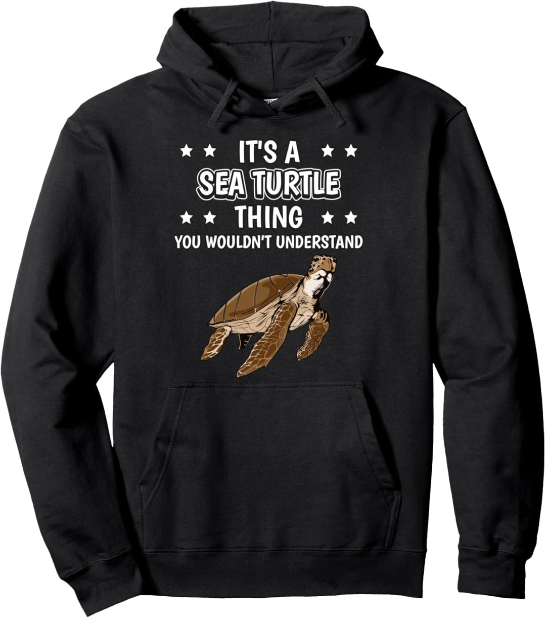 Ist so ein Meeresschildkröte Ding Spruch Schildkröte Pullover Hoodie