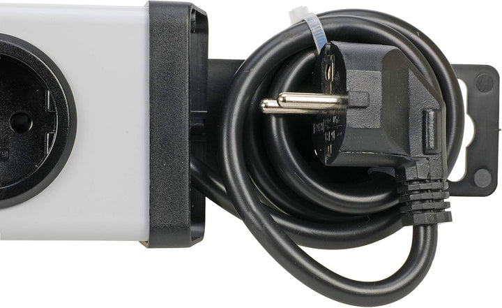 Ehmann 0201x00052303 Steckdosenleiste Universal mit Schalter, 5-Fach, 3 m Zuleitung 5-fach 3 m Zulei