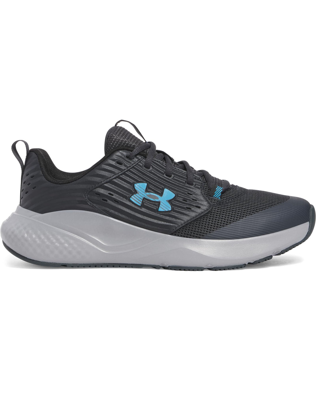 Under Armour Men's Ua Charged Commit Tr 4 Cross Trainer 40 EU Anthracite Steel Ether Blue, 40 EU Ant
