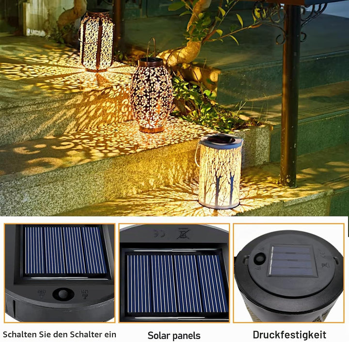 Solarleuchten Ersatzteile 8cm, 6 Stück Solar Ersatzdeckel, Top mit LED, IP65 Wasserdicht LED Solarmo