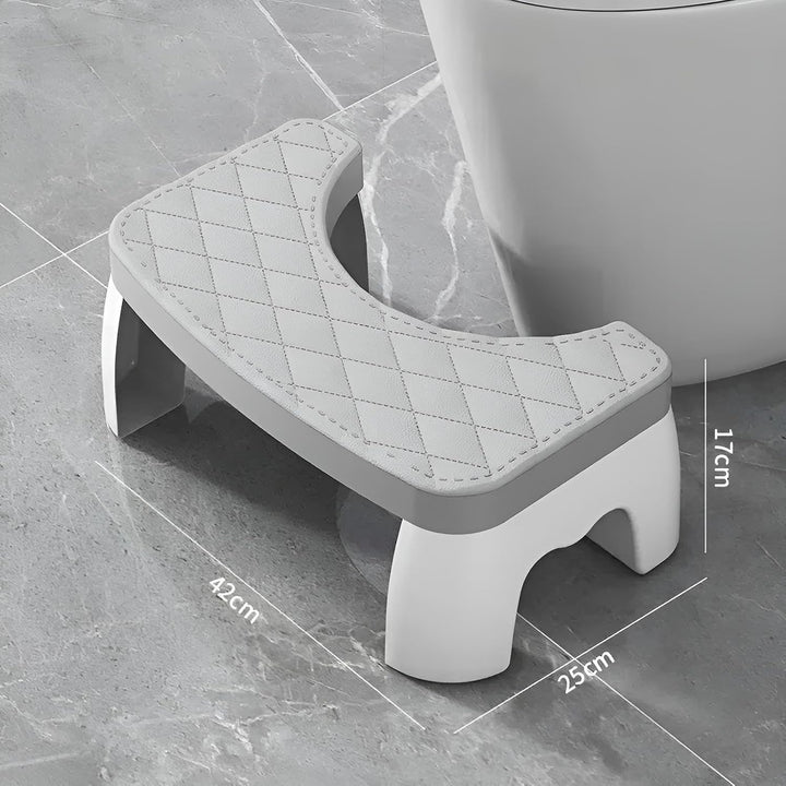 Toilettenhocker Erwachsene klappbar Grau oder Weiss | Klohocker, Toiletten Hocker, WC Hocker Toilett
