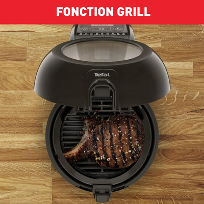 Tefal FZ7758 ActiFry & Grill Genius Heissluftfritteuse | inkl. Grillrost | automatischer Rührarm | 9