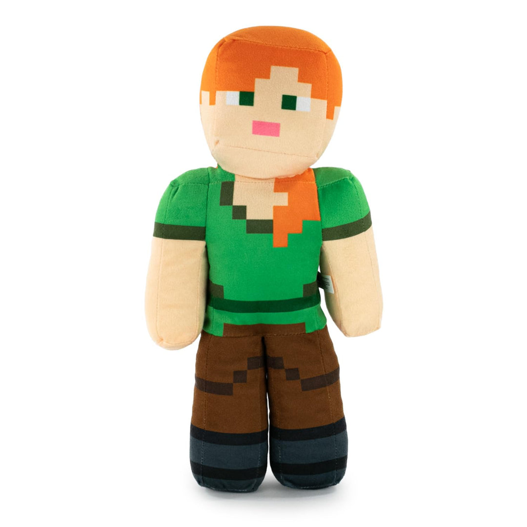 Plüsch Minecraft Videospielfiguren - Enderman, Lama, Ozelot, Schwein, Steve, Alex, Creeper, Wolf - G