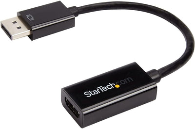 StarTech.com DisplayPort auf HDMI Adapter - 4K 30Hz Aktiver DP auf HDMI Video Konverter - DP zu HDMI