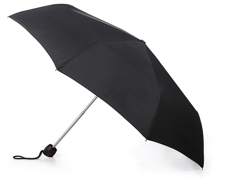 Fulton Minilite 1 Schwarzer Regenschirm, Schwarz
