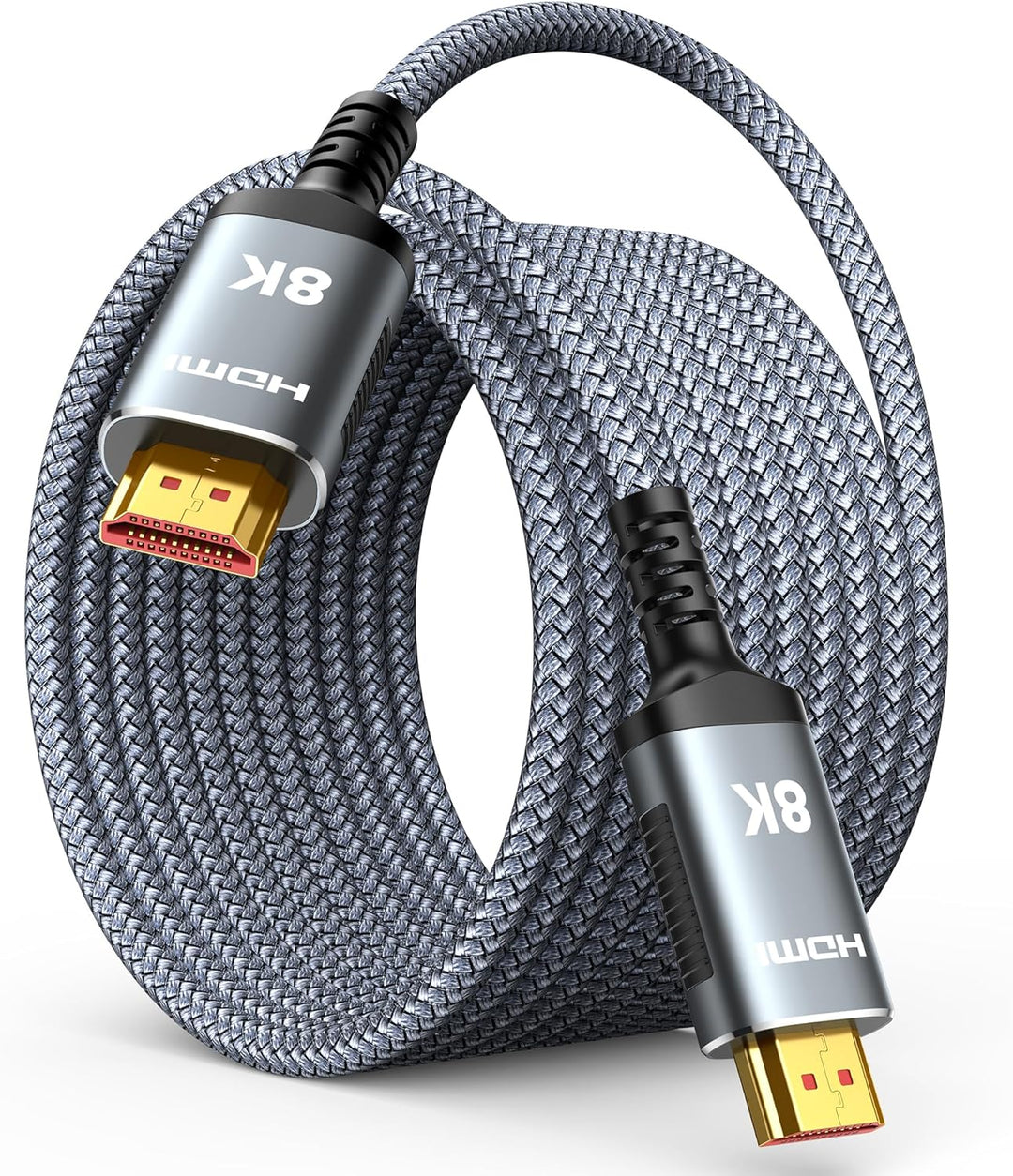 Highwings HDMI Kabel 20Meter 8K, HDMI 2.1 Kabel 48Gbps Ultra Highspeed 8K@60Hz 4K@120Hz 7680P HDR10