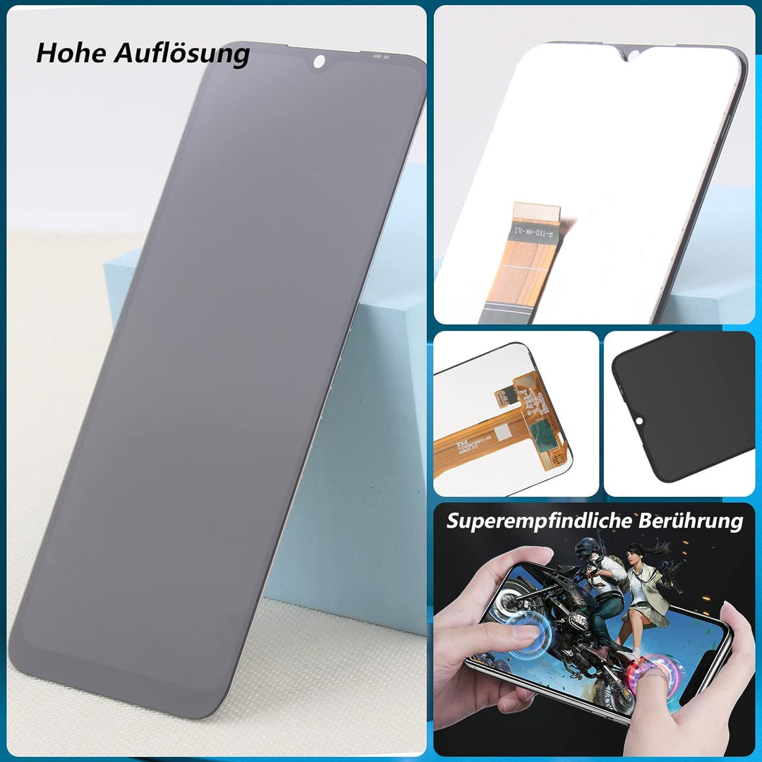 RongZy Kompatibel mit Honor X6 4G VNE-LX1 /Honor X8 5G VNE-N41 Ersatz Bildschirm LCD Display und Tou