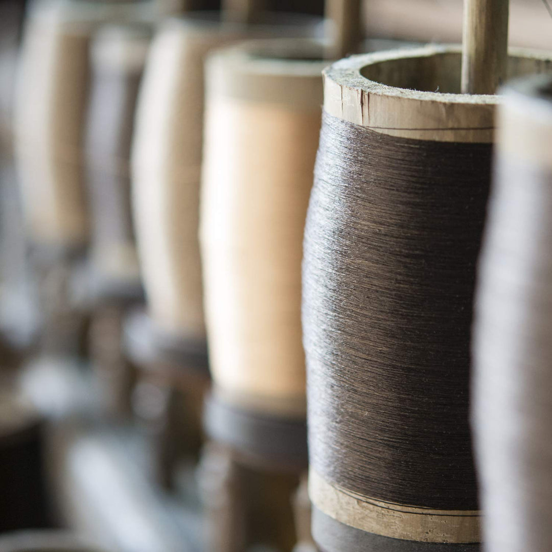 Amarcords - Textilkabel für Lampen BRAUN, geflochten, Baumwolle, 10 Meter, mit Erdung 3x0,75 - Stoff