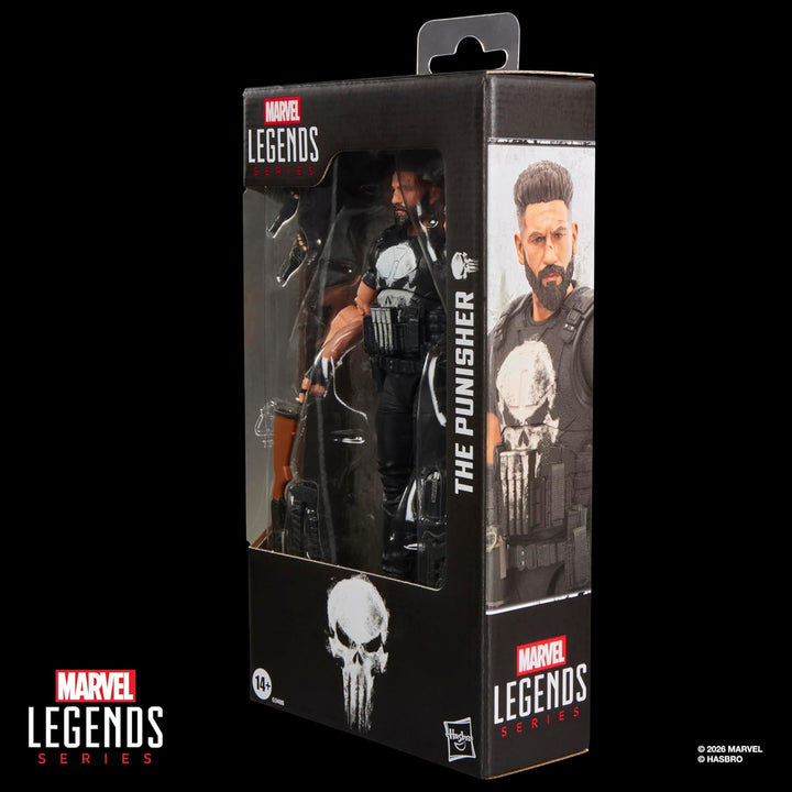 Marvel Legends Series Punisher, The Punisher Action-Figur Set zum Sammeln (15 cm)