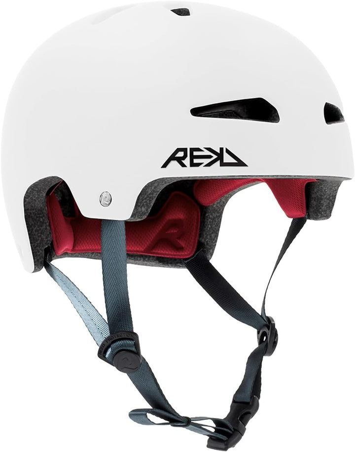 REKD Ultralite In-Mold Helmet Skateboardhelm, Unisex, Erwachsene L / XL (57-59 cm) Weiss, L / XL (57